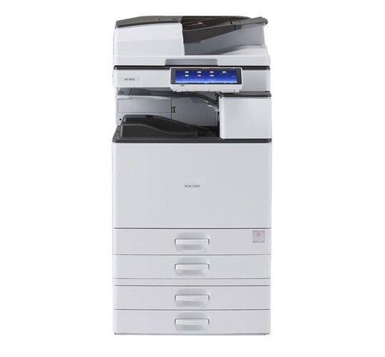 photocopieur multifonction blanc de marque RICOH