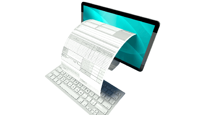 dematerisalisation d’un document vers un ordinateur