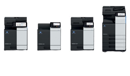 gamme photocopieur bizhub konica minolta noir et blanc
