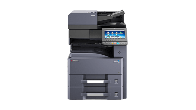 photocopieur de marque kyocera de couleur gris