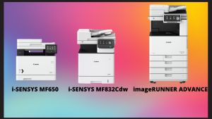 gamme photocopieur canon 