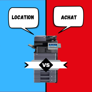 comparatif achat et location pour photocopieur avocat