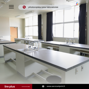 Location de photocopieur pour les laboratoires