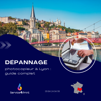 Dépannage photocopieur Lyon : guide complet