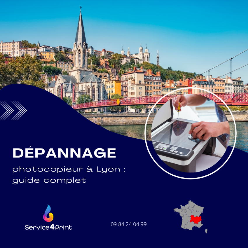 Dépannage photocopieur Lyon : guide complet