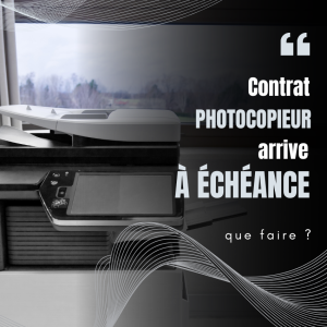 photocopieur écheance