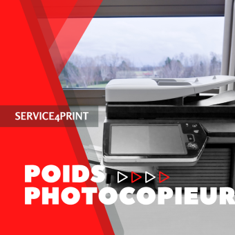Quel est le poids d’un photocopieur professionnel ?