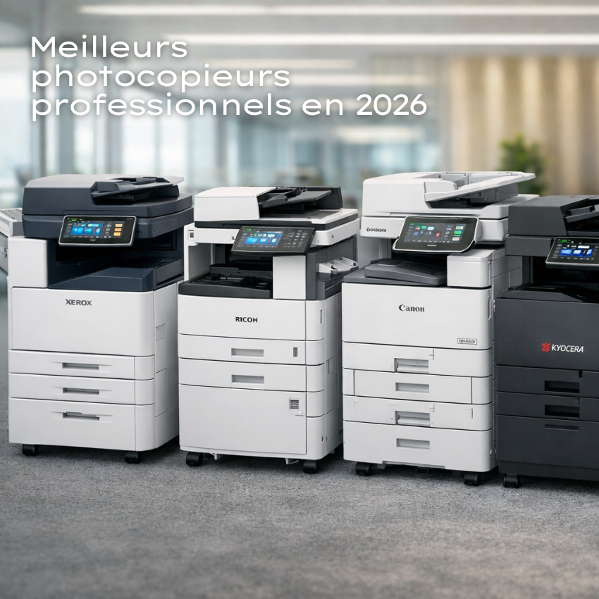 Meilleurs photocopieurs professionnels en 2026 : comparatif