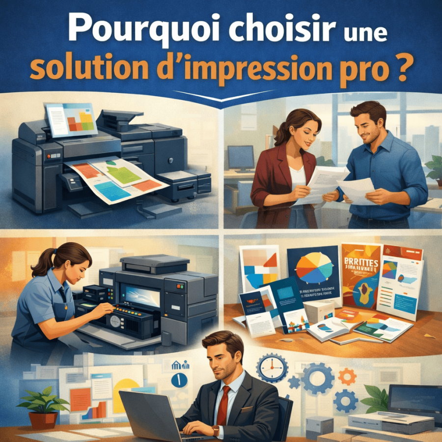 Pourquoi choisir une solution d&rsquo;impression pro ?