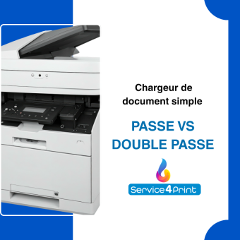 Chargeur de document simple passe vs double passe : lequel choisir pour votre imprimante ?