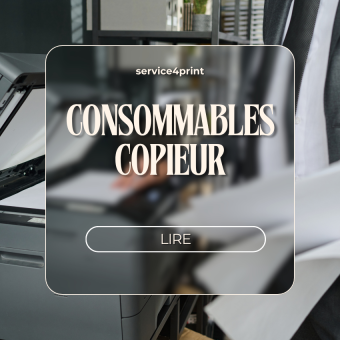 Les consommables d&rsquo;un photocopieur multifonction