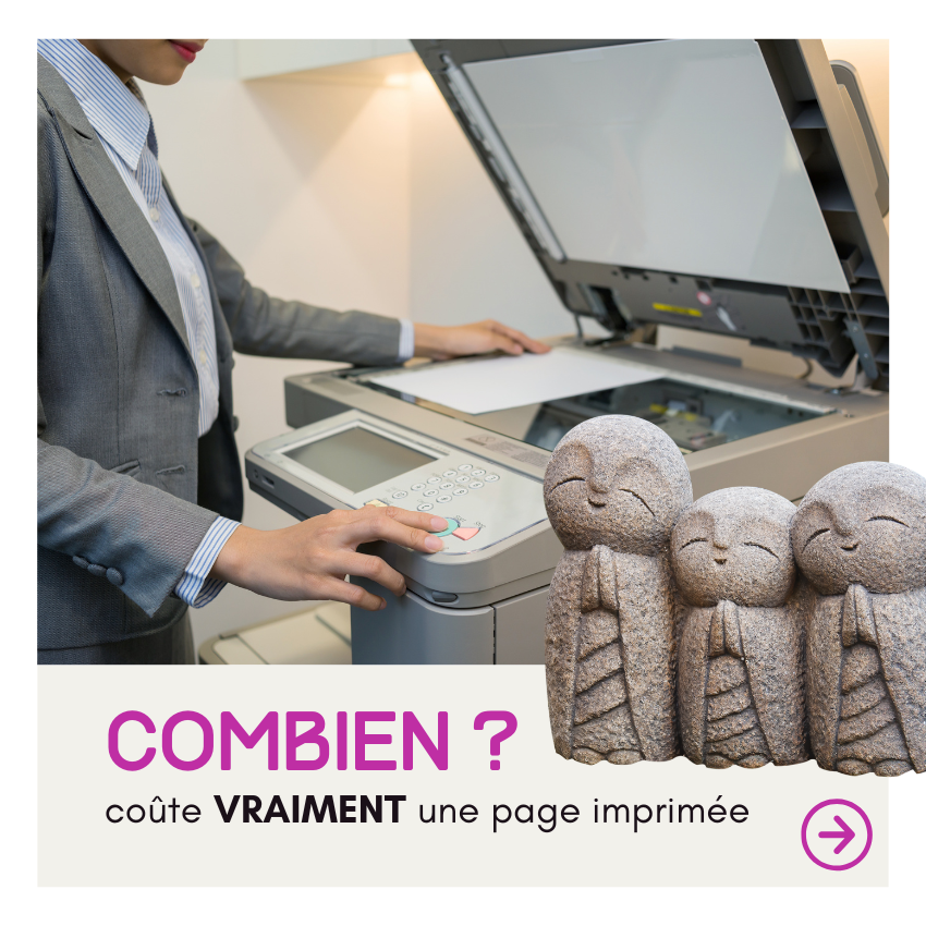 Combien coûte vraiment une page imprimée en entreprise ? Le vrai TCO par technologie