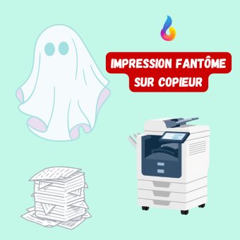 Impression fantôme sur photocopieur : causes, diagnostic et solutions